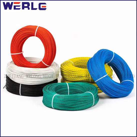 Cavo in rame intrecciato in fibra di vetro siliconica resistente alle alte temperature UL 3122