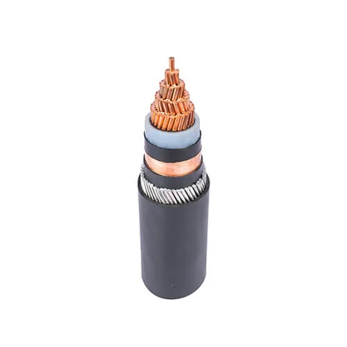 Filo di acciaio intrecciato/schermato/schermato in rame PVC a 4 conduttori/cavo di alimentazione armato con nastro